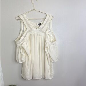 Elegant White Women's Blouse